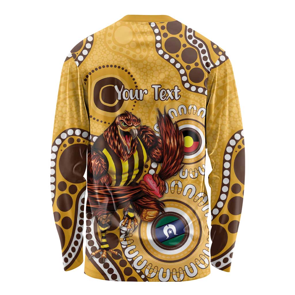 Hawthorn NAIDOC 2026 Personalised Long Sleeve Shirt 50 Years of Deadly Aboriginal Art