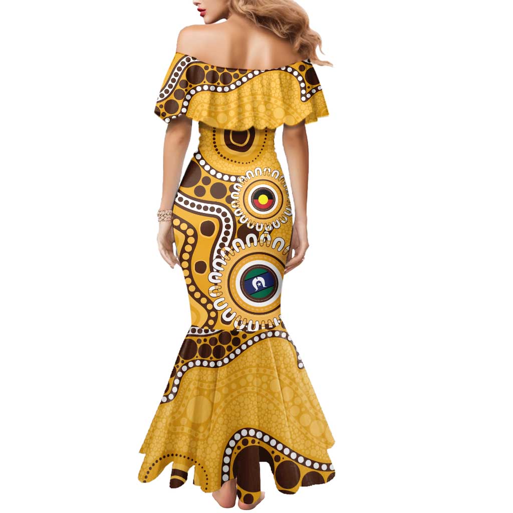 Hawthorn NAIDOC 2026 Personalised Mermaid Dress 50 Years of Deadly Aboriginal Art