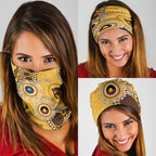 Hawthorn NAIDOC 2026 Personalised Neck Gaiter 50 Years of Deadly Aboriginal Art