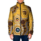 Hawthorn NAIDOC 2026 Personalised Padded Jacket 50 Years of Deadly Aboriginal Art