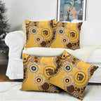 Hawthorn NAIDOC 2026 Personalised Pillow Cover 50 Years of Deadly Aboriginal Art