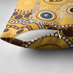 Hawthorn NAIDOC 2026 Personalised Pillow Cover 50 Years of Deadly Aboriginal Art