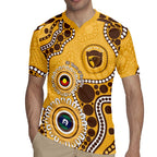 Hawthorn NAIDOC 2026 Personalised Rugby Jersey 50 Years of Deadly Aboriginal Art