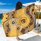 Hawthorn NAIDOC 2026 Personalised Sarong 50 Years of Deadly Aboriginal Art