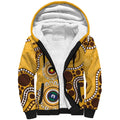 Hawthorn NAIDOC 2026 Personalised Sherpa Hoodie 50 Years of Deadly Aboriginal Art
