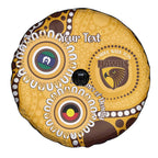 Hawthorn NAIDOC 2026 Personalised Spare Tire Cover 50 Years of Deadly Aboriginal Art