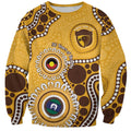 Hawthorn NAIDOC 2026 Personalised Sweatshirt 50 Years of Deadly Aboriginal Art