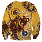 Hawthorn NAIDOC 2026 Personalised Sweatshirt 50 Years of Deadly Aboriginal Art