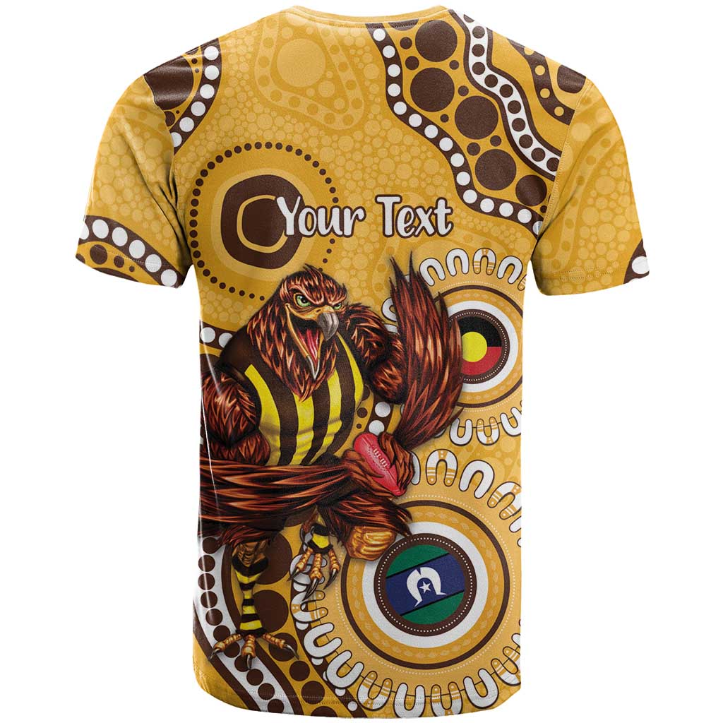 Hawthorn NAIDOC 2026 Personalised T Shirt 50 Years of Deadly Aboriginal Art