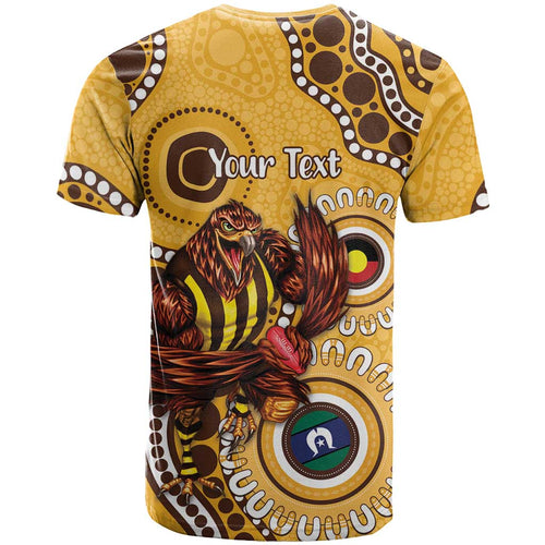 Hawthorn NAIDOC 2026 Personalised T Shirt 50 Years of Deadly Aboriginal Art