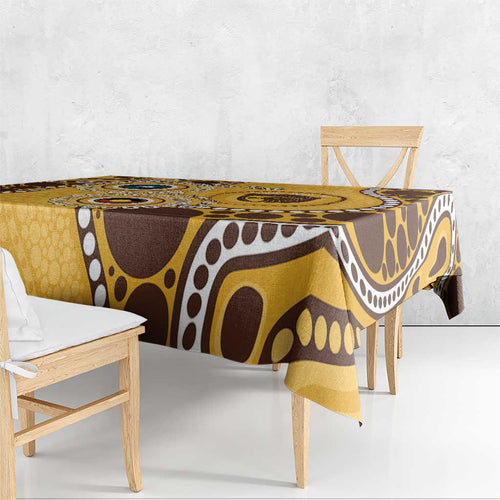 Hawthorn NAIDOC 2026 Personalised Tablecloth 50 Years of Deadly Aboriginal Art