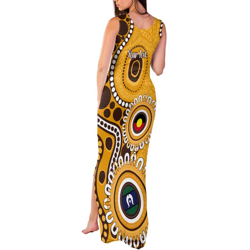 Hawthorn NAIDOC 2026 Personalised Tank Maxi Dress 50 Years of Deadly Aboriginal Art