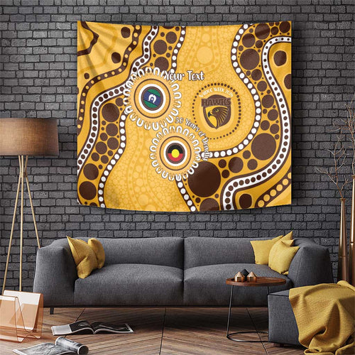 Hawthorn NAIDOC 2026 Personalised Tapestry 50 Years of Deadly Aboriginal Art