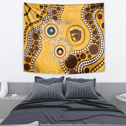 Hawthorn NAIDOC 2026 Personalised Tapestry 50 Years of Deadly Aboriginal Art