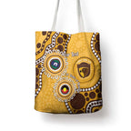Hawthorn NAIDOC 2026 Personalised Tote Bag 50 Years of Deadly Aboriginal Art