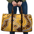 Hawthorn NAIDOC 2026 Personalised Travel Bag 50 Years of Deadly Aboriginal Art