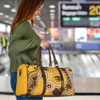 Hawthorn NAIDOC 2026 Personalised Travel Bag 50 Years of Deadly Aboriginal Art