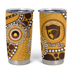 Hawthorn NAIDOC 2026 Personalised Tumbler Cup 50 Years of Deadly Aboriginal Art