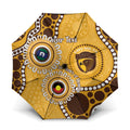 Hawthorn NAIDOC 2026 Personalised Umbrella 50 Years of Deadly Aboriginal Art