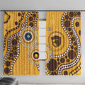 Hawthorn NAIDOC 2026 Personalised Window Curtain 50 Years of Deadly Aboriginal Art