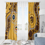 Hawthorn NAIDOC 2026 Personalised Window Curtain 50 Years of Deadly Aboriginal Art