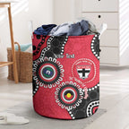 St Kilda NAIDOC 2026 Personalised Laundry Basket 50 Years of Deadly Aboriginal Art