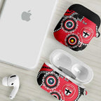 St Kilda NAIDOC 2026 Personalised AirPods Case 50 Years of Deadly Aboriginal Art