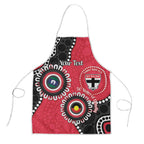 St Kilda NAIDOC 2026 Personalised Apron 50 Years of Deadly Aboriginal Art
