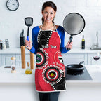 St Kilda NAIDOC 2026 Personalised Apron 50 Years of Deadly Aboriginal Art