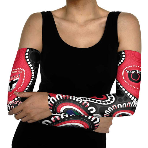 St Kilda NAIDOC 2026 Personalised Arm Sleeves 50 Years of Deadly Aboriginal Art