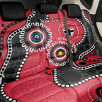 St Kilda NAIDOC 2026 Personalised Back Car Seat Cover 50 Years of Deadly Aboriginal Art