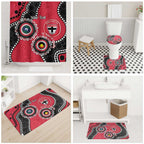 St Kilda NAIDOC 2026 Personalised Bathroom Set 50 Years of Deadly Aboriginal Art