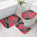 St Kilda NAIDOC 2026 Personalised Bathroom Set 50 Years of Deadly Aboriginal Art