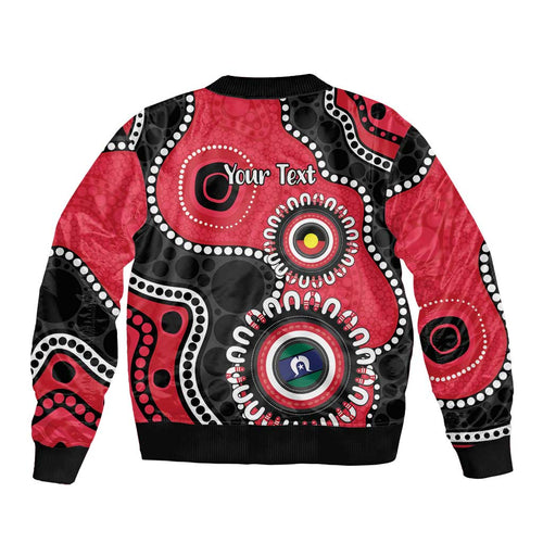 St Kilda NAIDOC 2026 Personalised Bomber Jacket 50 Years of Deadly Aboriginal Art