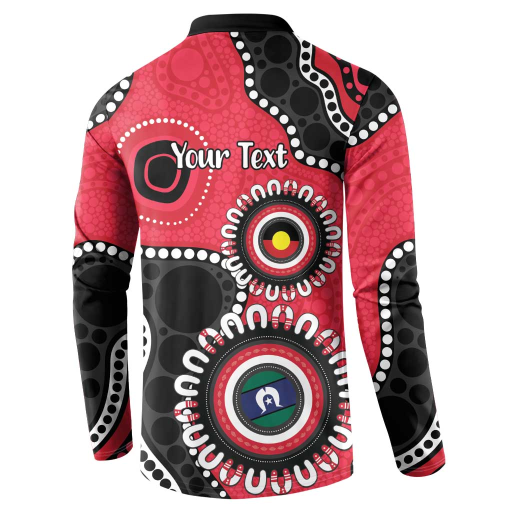 St Kilda NAIDOC 2026 Personalised Button Sweatshirt 50 Years of Deadly Aboriginal Art