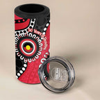 St Kilda NAIDOC 2026 Personalised 4 in 1 Can Cooler Tumbler 50 Years of Deadly Aboriginal Art