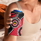 St Kilda NAIDOC 2026 Personalised 4 in 1 Can Cooler Tumbler 50 Years of Deadly Aboriginal Art
