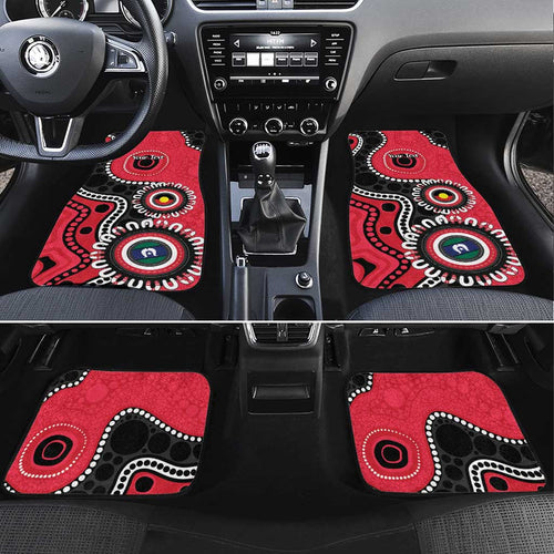 St Kilda NAIDOC 2026 Personalised Car Mats 50 Years of Deadly Aboriginal Art