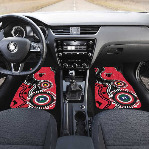 St Kilda NAIDOC 2026 Personalised Car Mats 50 Years of Deadly Aboriginal Art