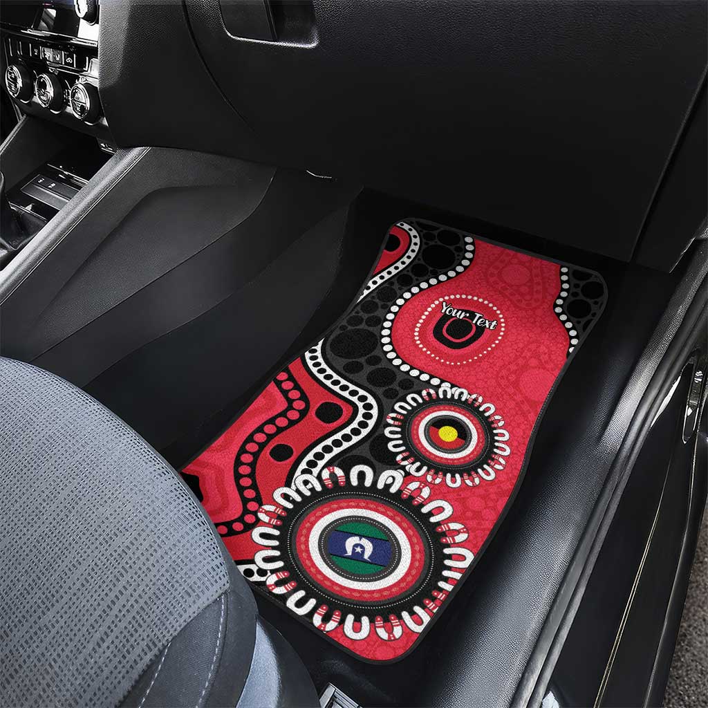St Kilda NAIDOC 2026 Personalised Car Mats 50 Years of Deadly Aboriginal Art