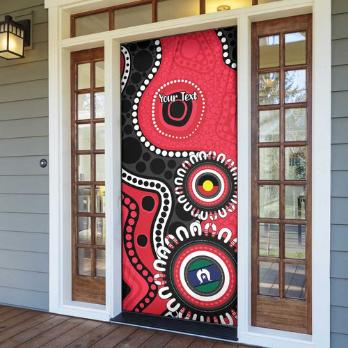 St Kilda NAIDOC 2026 Personalised Door Cover 50 Years of Deadly Aboriginal Art