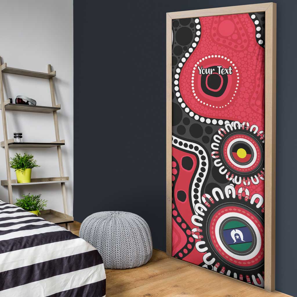 St Kilda NAIDOC 2026 Personalised Door Cover 50 Years of Deadly Aboriginal Art