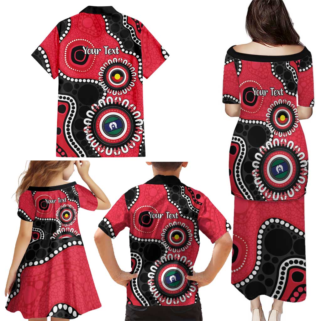 St Kilda NAIDOC 2026 Personalised Family Matching Puletasi and Hawaiian Shirt 50 Years of Deadly Aboriginal Art