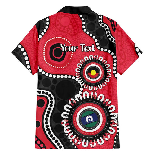 St Kilda NAIDOC 2026 Personalised Family Matching Summer Maxi Dress and Hawaiian Shirt 50 Years of Deadly Aboriginal Art