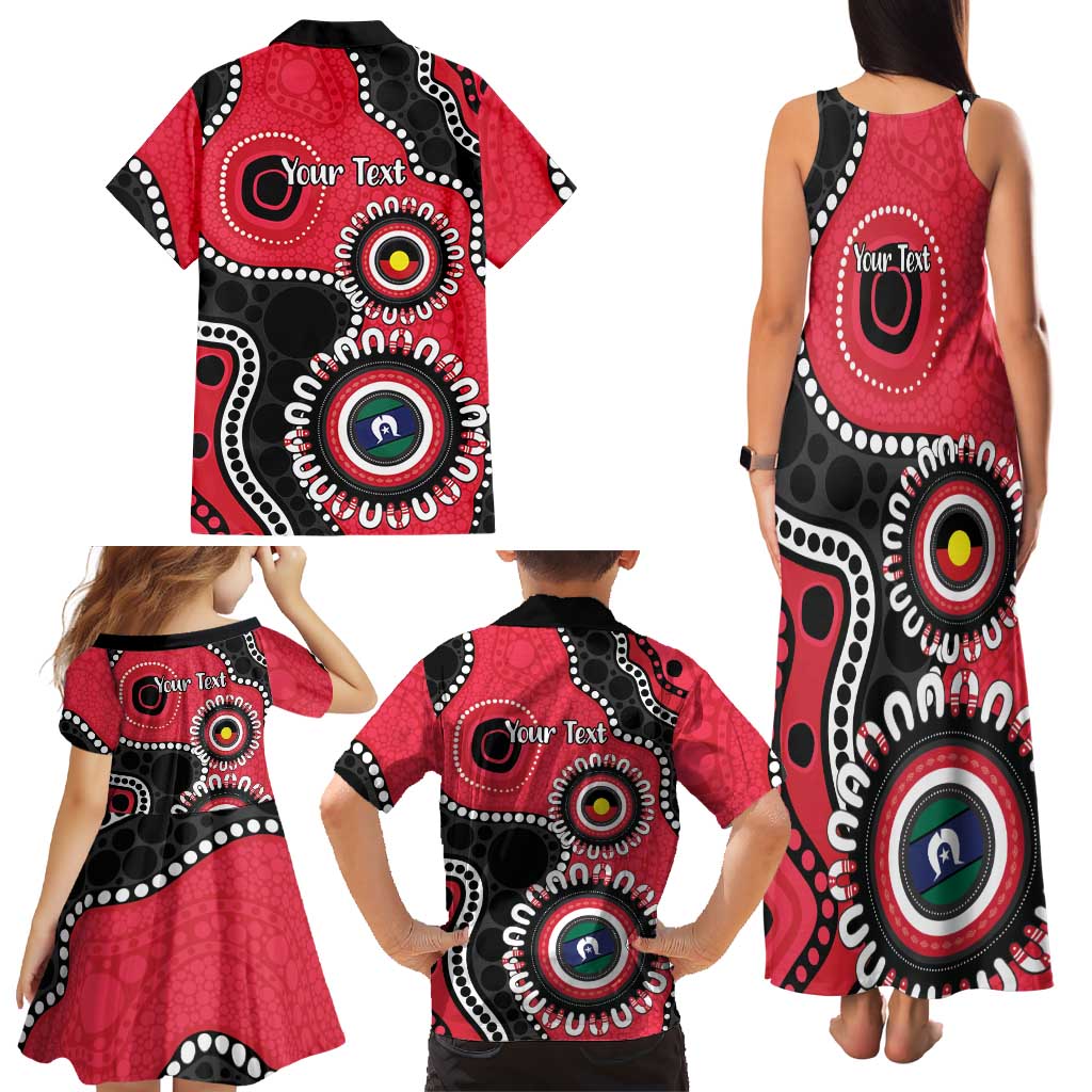 St Kilda NAIDOC 2026 Personalised Family Matching Tank Maxi Dress and Hawaiian Shirt 50 Years of Deadly Aboriginal Art