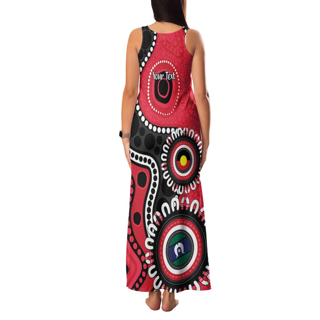 St Kilda NAIDOC 2026 Personalised Family Matching Tank Maxi Dress and Hawaiian Shirt 50 Years of Deadly Aboriginal Art