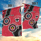 St Kilda NAIDOC 2026 Personalised Garden Flag 50 Years of Deadly Aboriginal Art