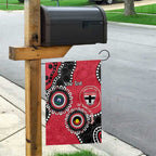 St Kilda NAIDOC 2026 Personalised Garden Flag 50 Years of Deadly Aboriginal Art