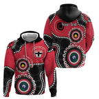 St Kilda NAIDOC 2026 Personalised Hoodie 50 Years of Deadly Aboriginal Art