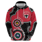 St Kilda NAIDOC 2026 Personalised Hoodie 50 Years of Deadly Aboriginal Art